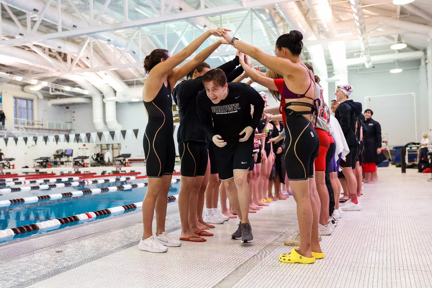 Brown men's swimming and diving defeated Columbia on Saturday, January 13 in the Katherine Coleman Aquatics Center.
