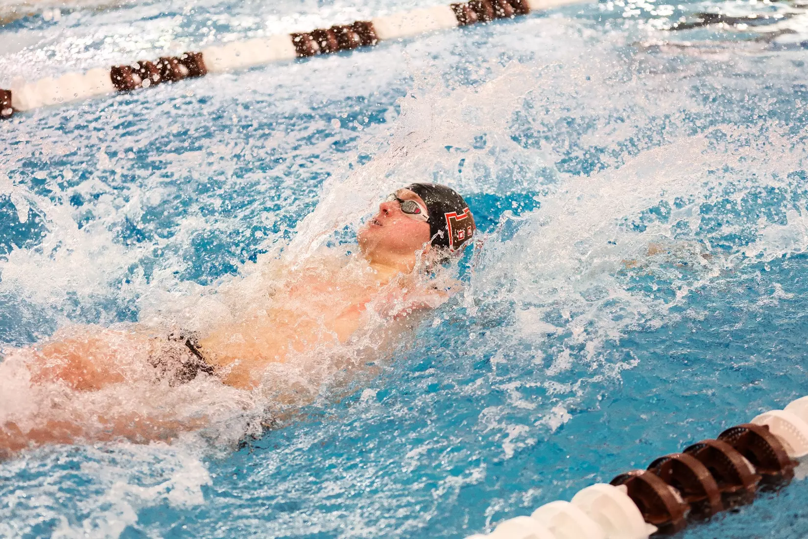 Brown men's swimming and diving defeated Columbia on Saturday, January 13 in the Katherine Coleman Aquatics Center.