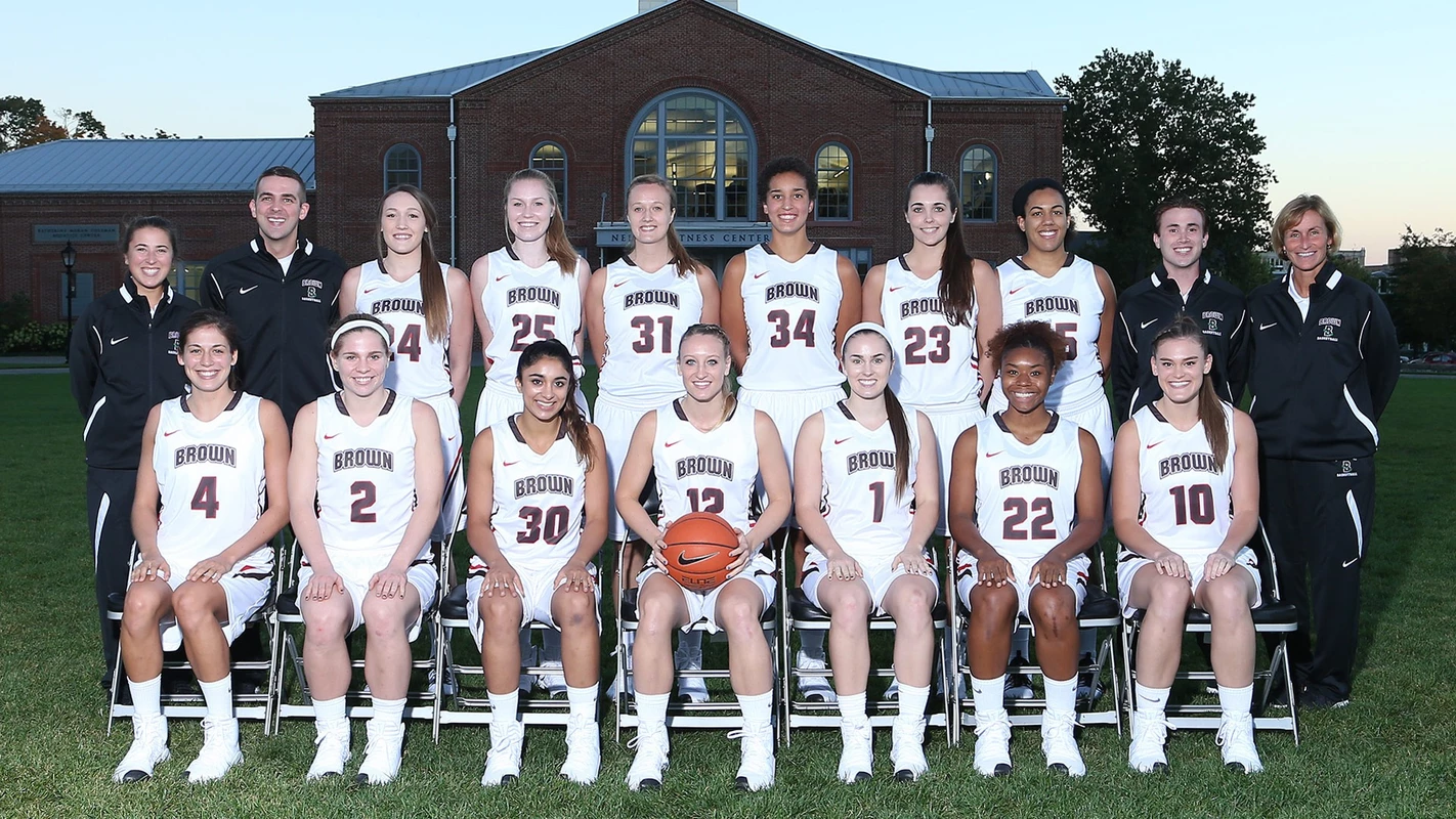 2016-17 Brown WBB Team Photo