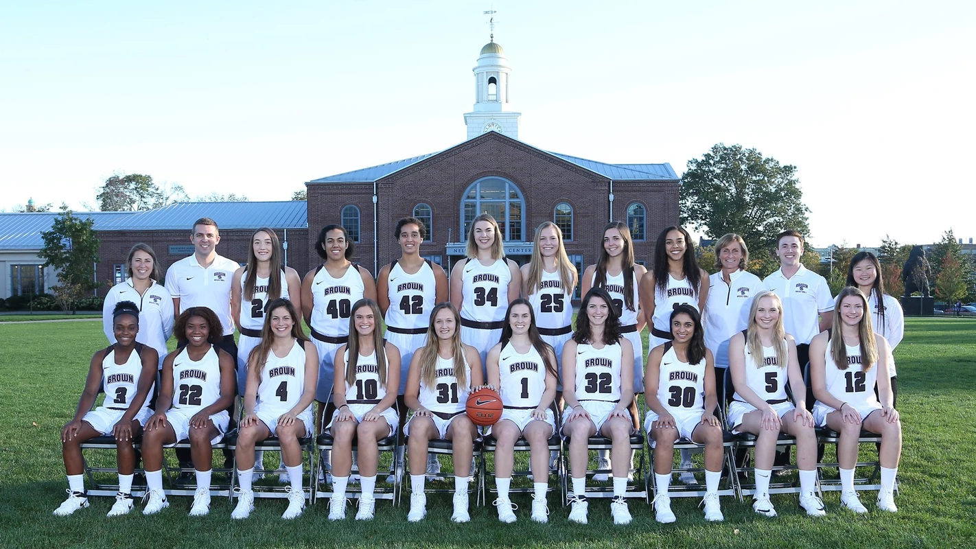 2017-18 Brown WBB Team Photo