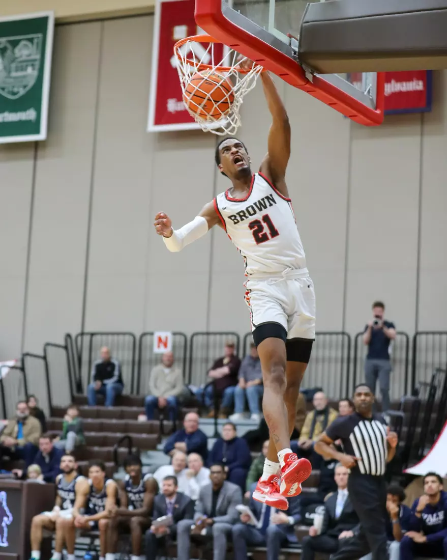 Aaron Cooley vs Yale. January 9, 2024 inside the Pizzitola Sports Center