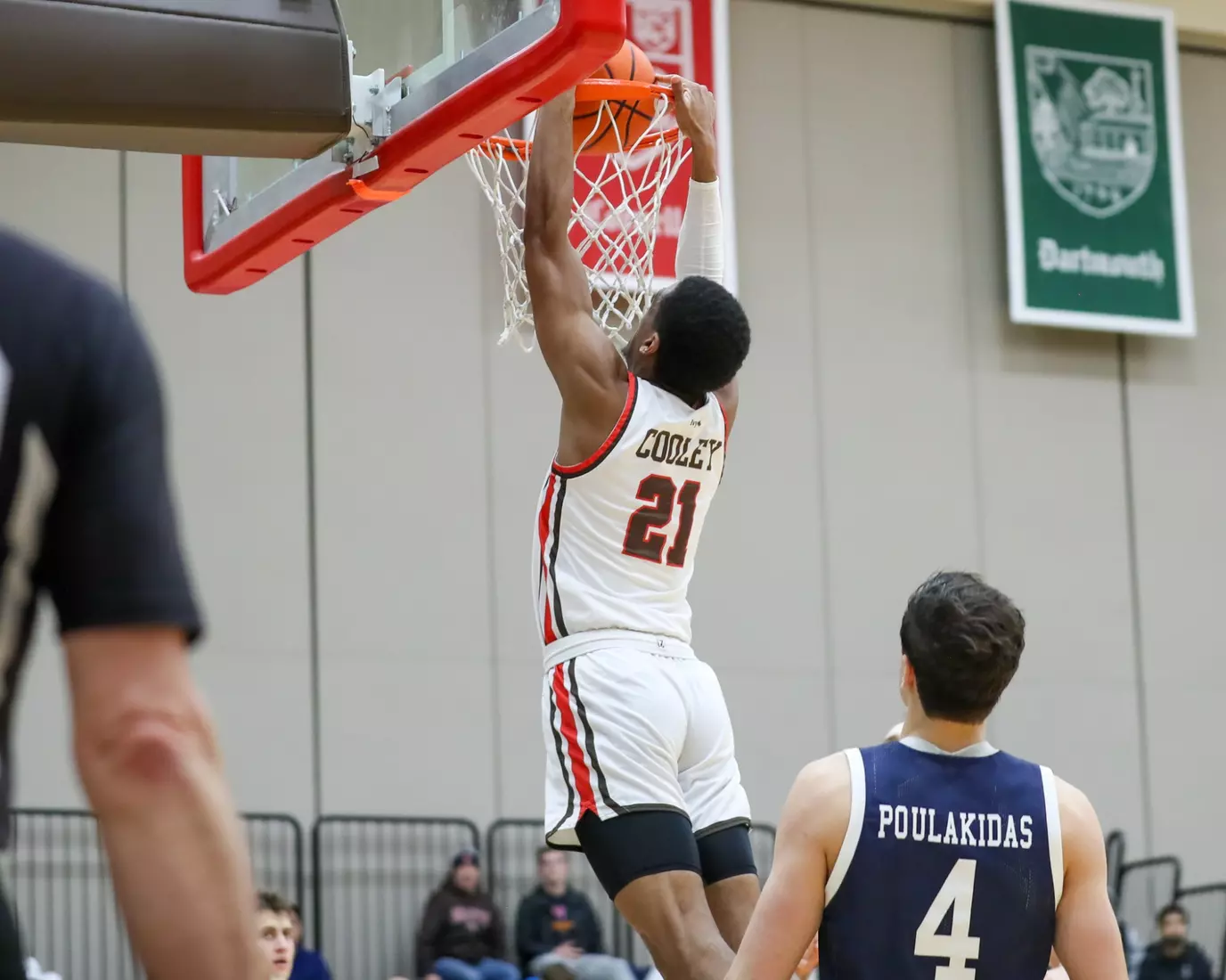 Aaron Cooley vs Yale. January 9, 2024 inside the Pizzitola Sports Center