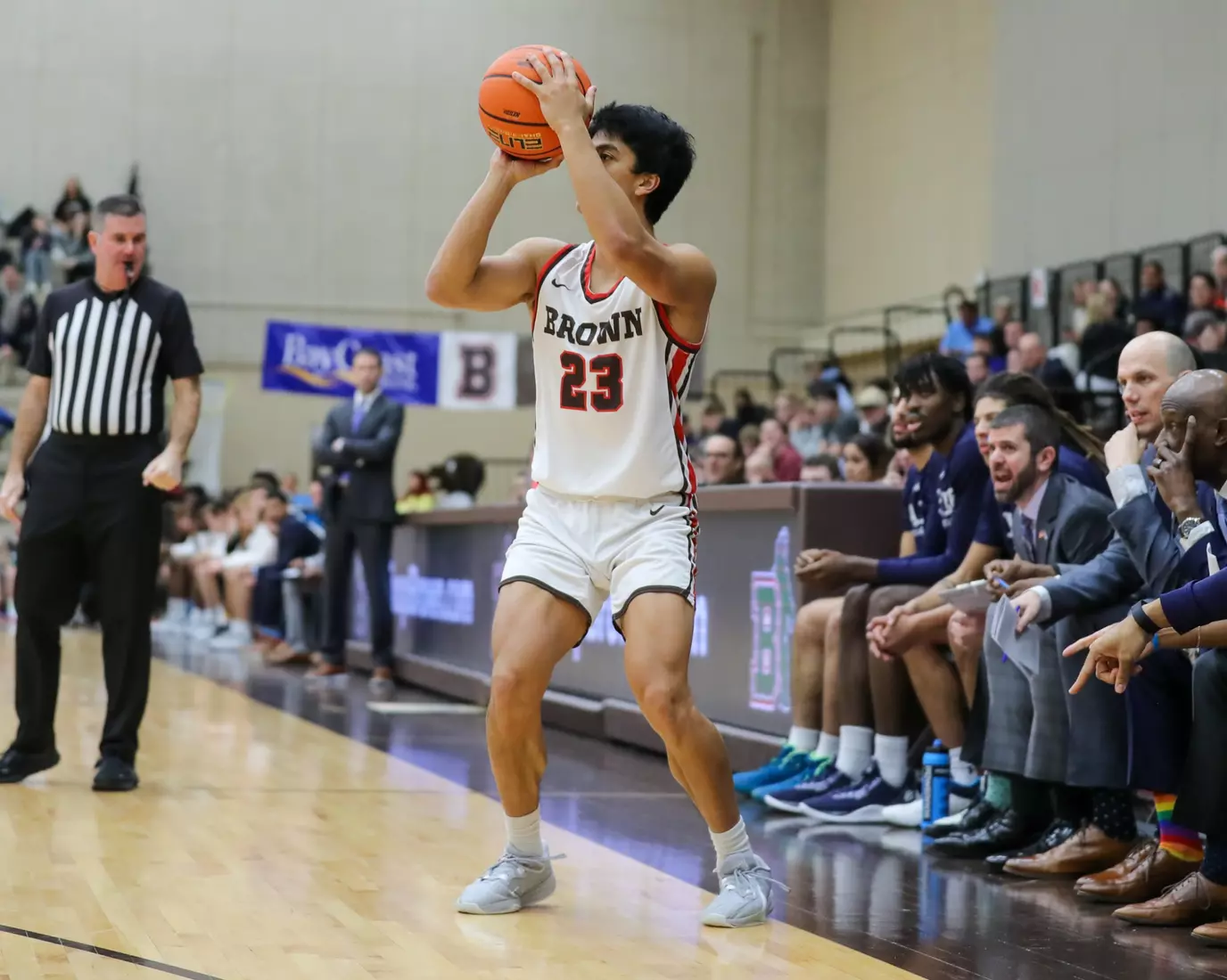 Kimo Ferrari vs Yale. January 9, 2024 inside the Pizzitola Sports Center