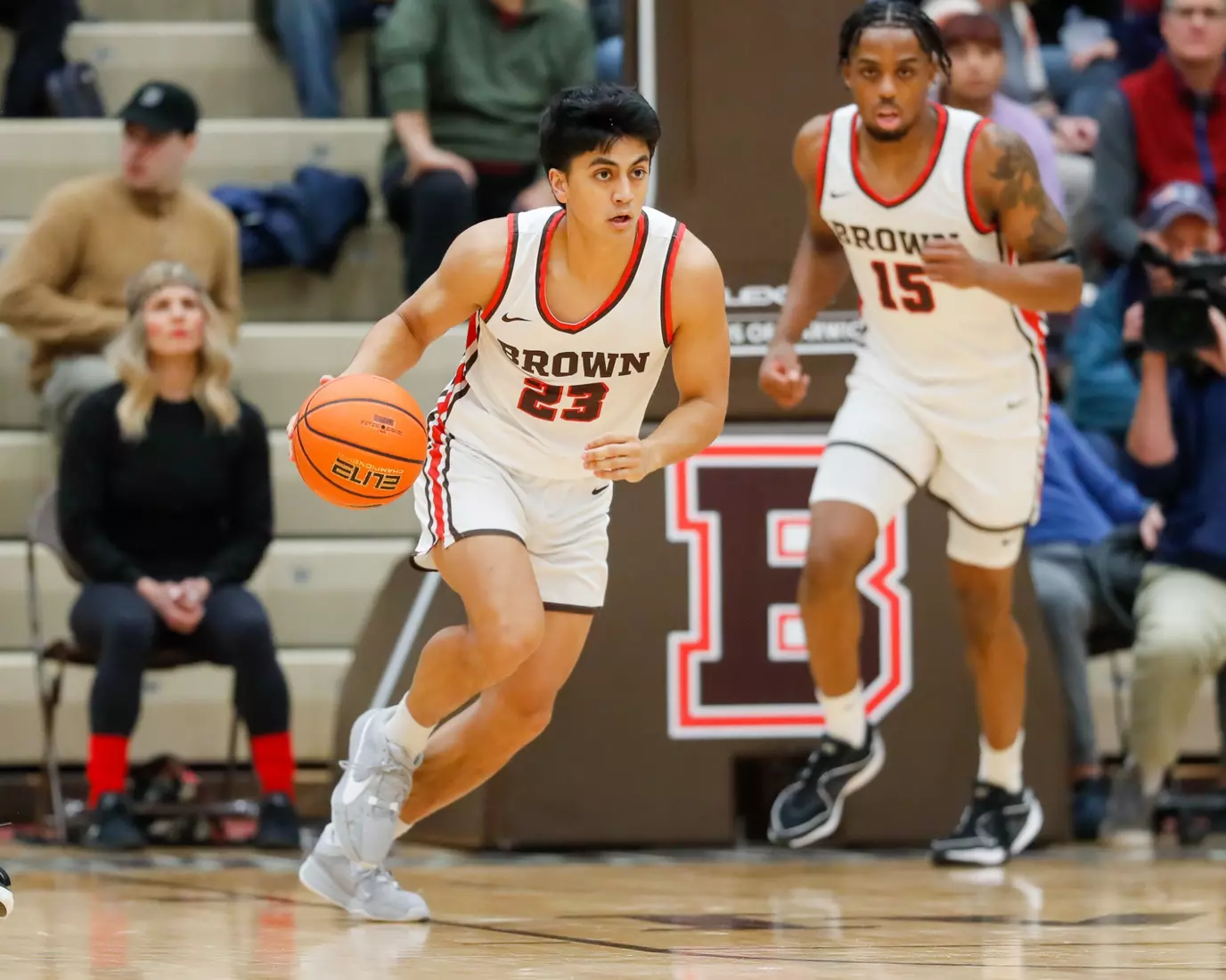 Kimo Ferrari vs Yale. January 9, 2024 inside the Pizzitola Sports Center