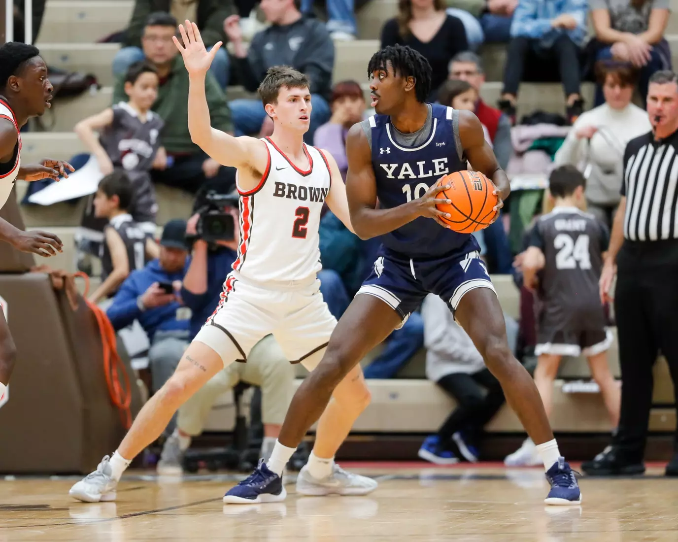 Felix Kloman vs Yale. January 9, 2024 inside the Pizzitola Sports Center