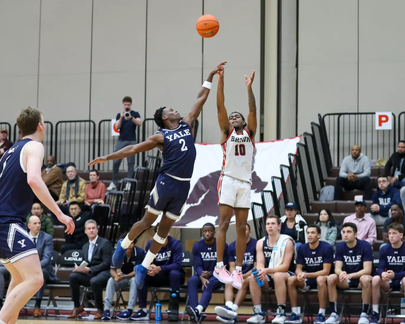 Kino Lilly Jr. vs Yale. January 9, 2024 inside the Pizzitola Sports Center