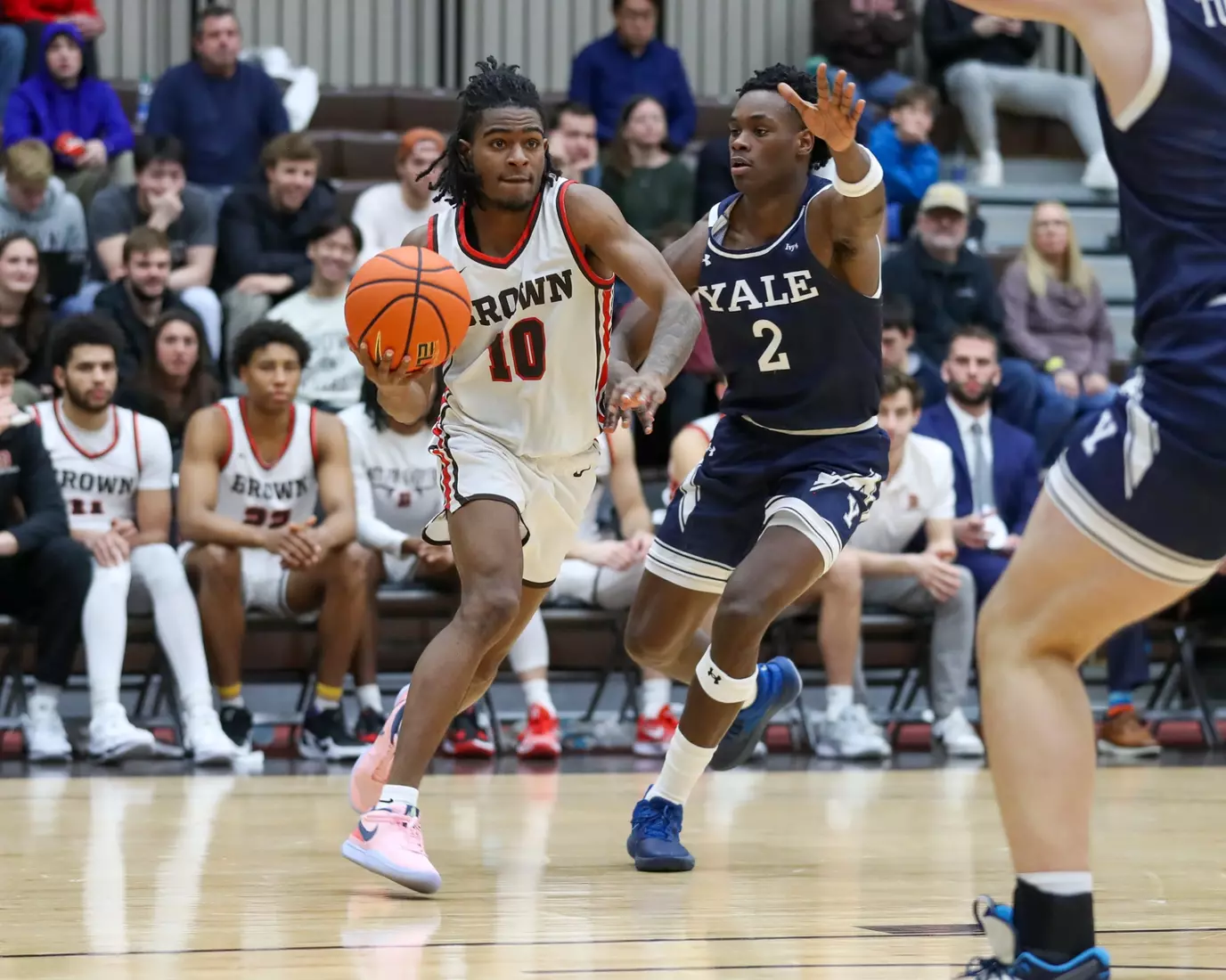 Kino Lilly Jr. vs Yale. January 9, 2024 inside the Pizzitola Sports Center