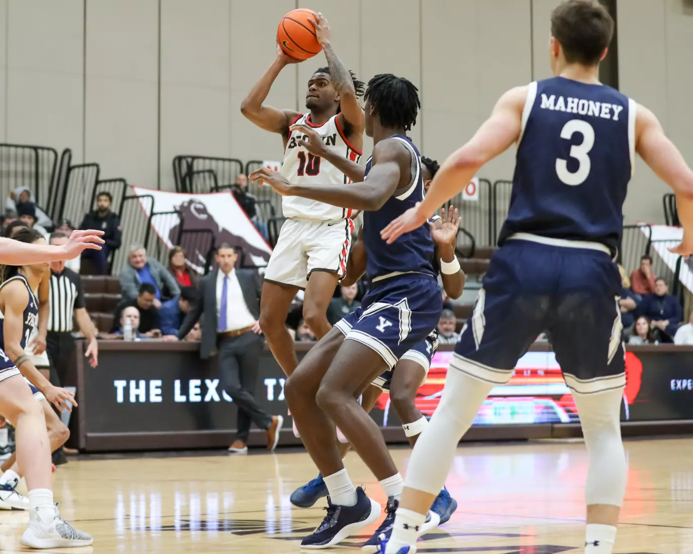 Kino Lilly Jr. vs Yale. January 9, 2024 inside the Pizzitola Sports Center