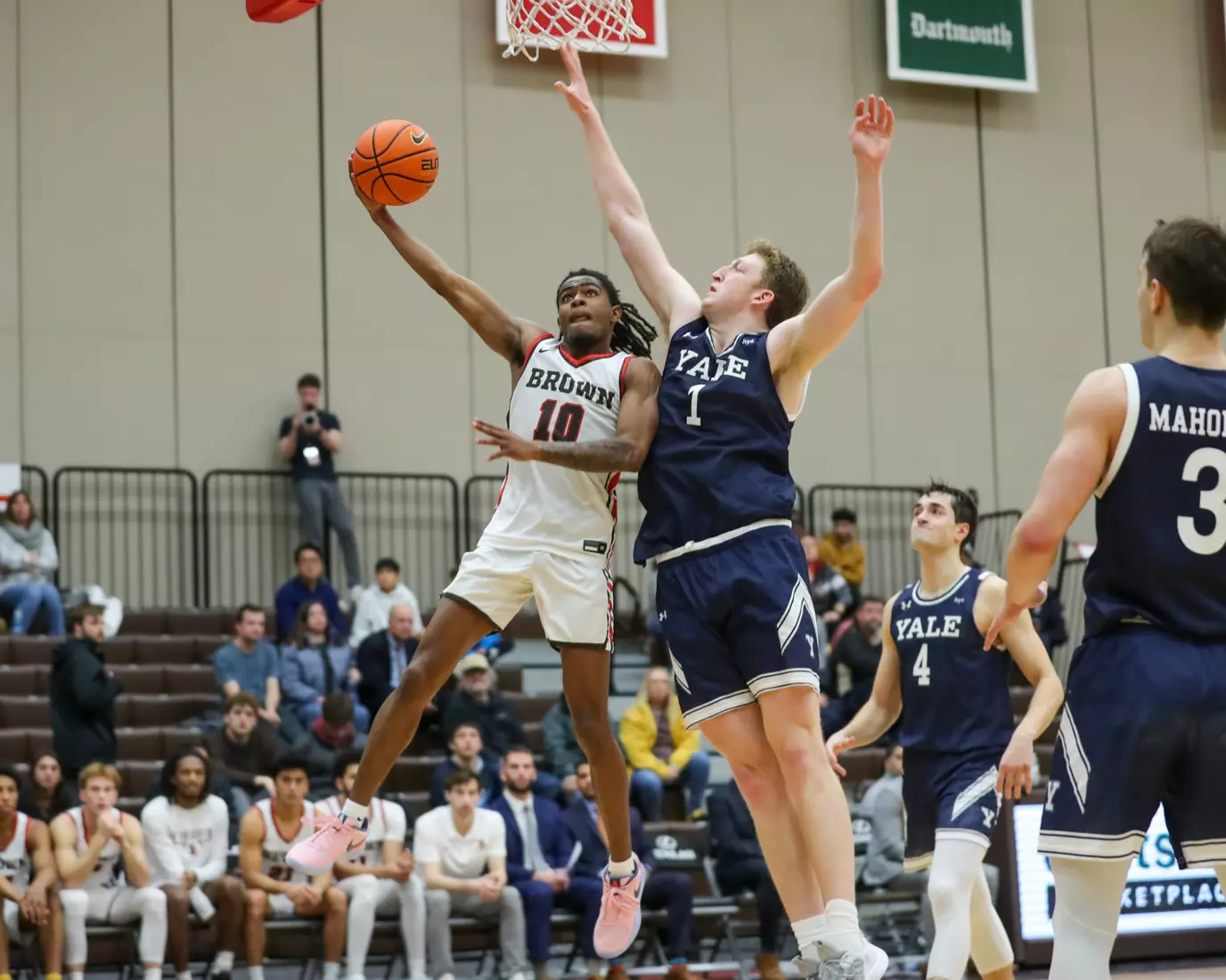 Kino Lilly Jr. vs Yale. January 9, 2024 inside the Pizzitola Sports Center