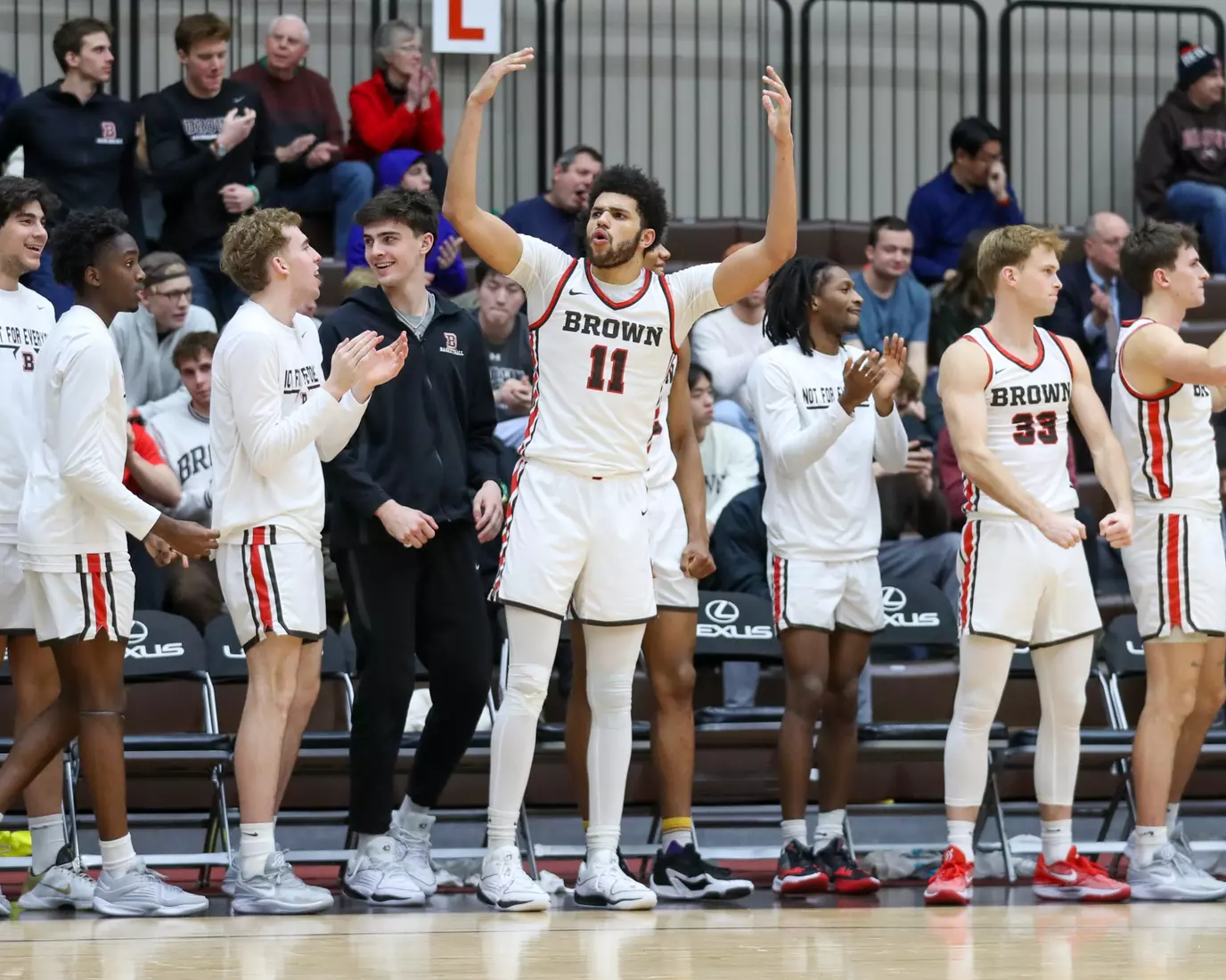 Mal Ndur vs Yale. January 9, 2024 inside the Pizzitola Sports Center