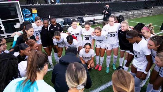 Women's Soccer Huddle