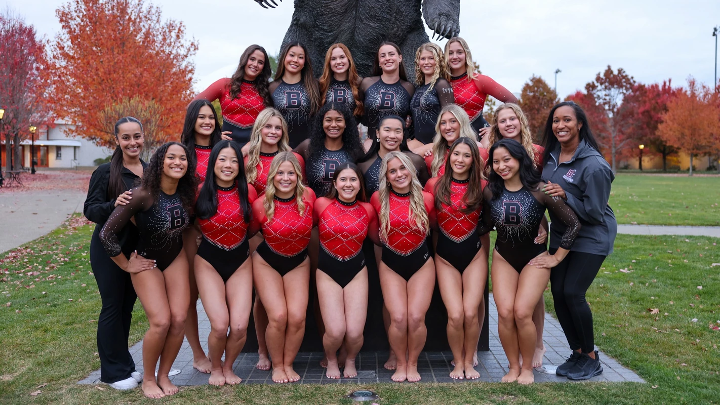 2025 Brown Gymnastics Team Photo