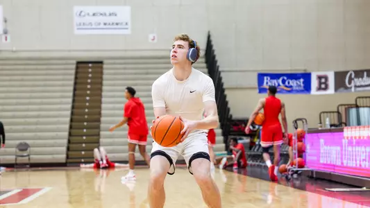 Luke Paragon pregame vs Cornell