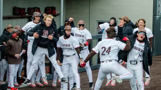 team celebration-cooke home run