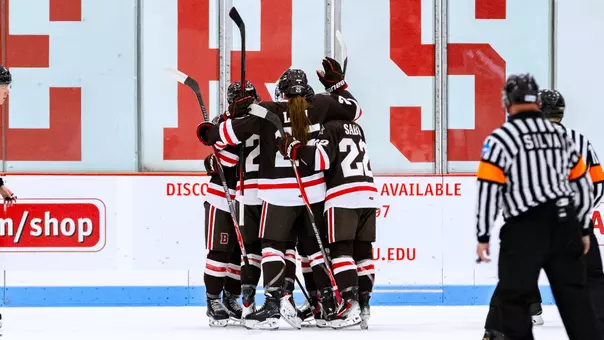 Women's Hockey Celebration Boston U