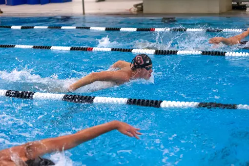 Men's Swim/Dive practice 9.25.2025