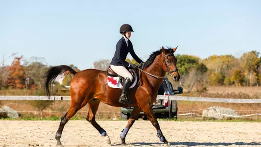 Equestrian Competes at JWU Show