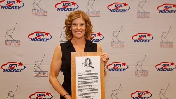 Tara Mounsey U.S. Hockey Hall of Fame Induction