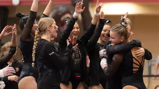 Team celebration-hugging Walters