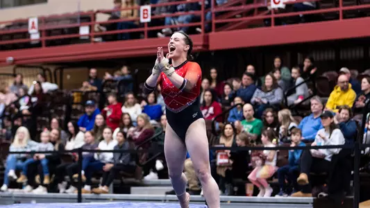 Maya Davis on floor