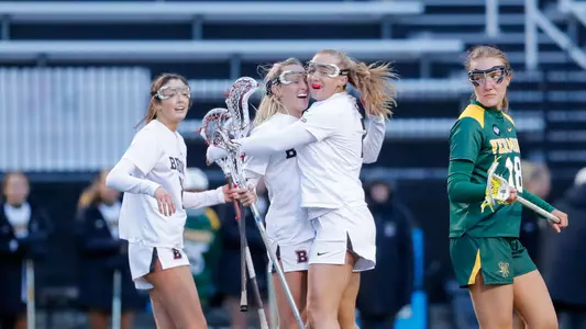 WLAX celebration vs Vermont