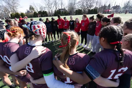 WRugby huddle