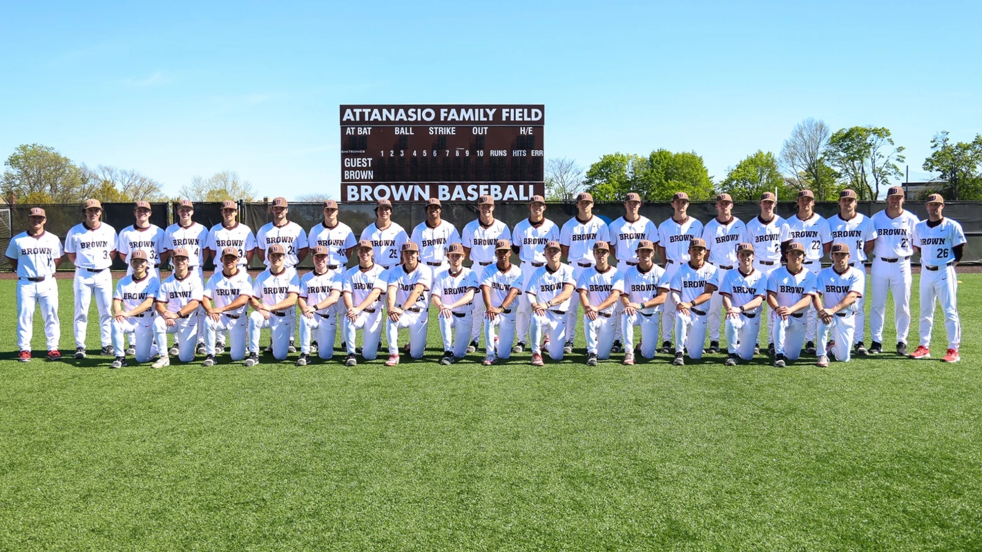 2025 Brown Baseball Team Photo