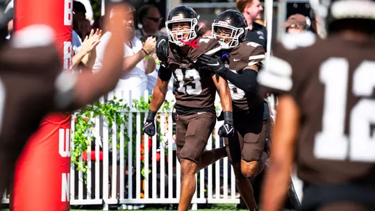 Archie Interception celebration