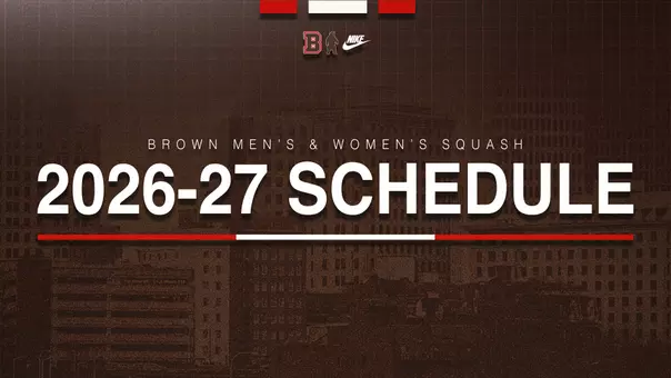 Squash Schedule Update