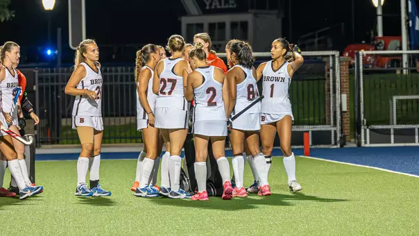 Field Hockey Team Huddle