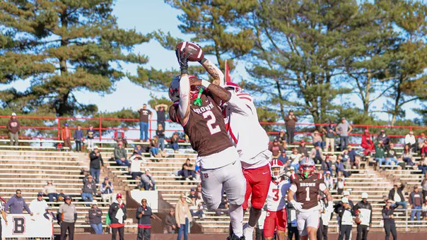 Matt Childs catches the game-tying touchdown vs. Cornell in 2026