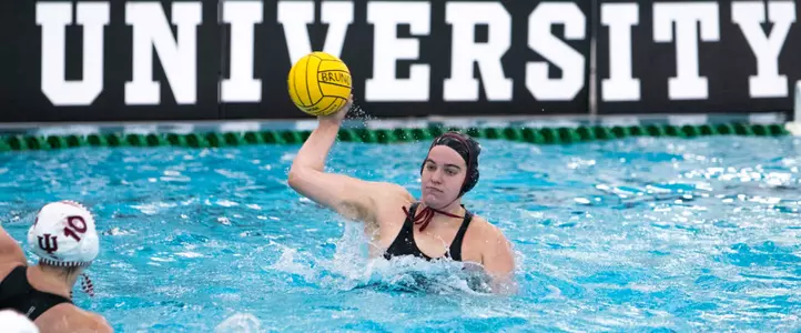 Ava Schoening shooting the ball