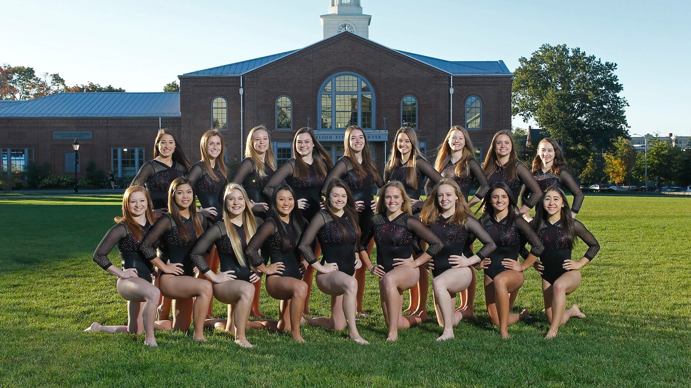 2017 Brown Gymnastics Team Photo