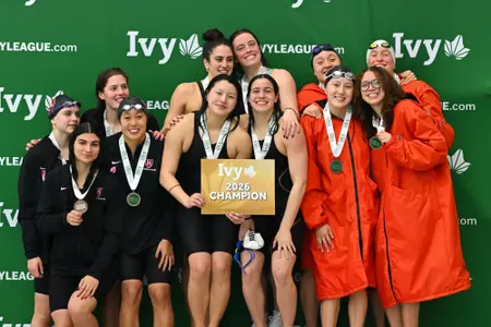 Crystal Yuen, Isabella Dieffenthaller, Kelly Dolce, Morgan Lukinac 2026 Ivy Championship