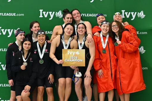 Crystal Yuen, Isabella Dieffenthaller, Kelly Dolce, Morgan Lukinac 2026 Ivy Championship