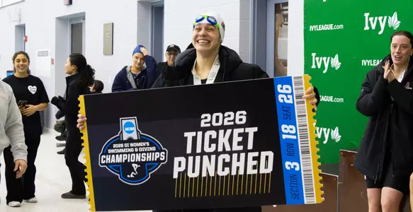 Morgan Lukinac NCAA Ticket Punched 2026