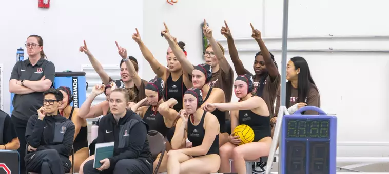 Women's Water Polo Bench Cheering 3/1/26