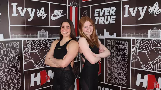 Natalie Garre and Morgan Lukinac posing