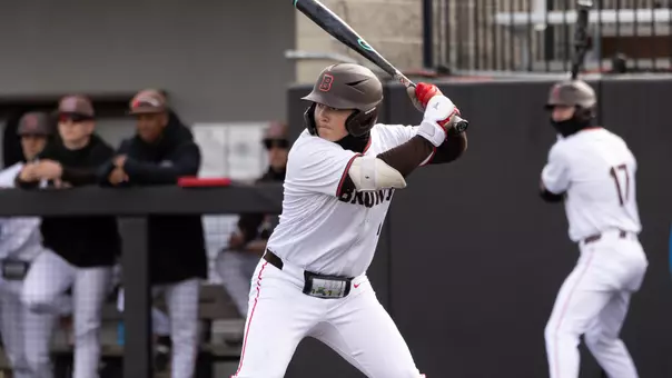 Mika Petersen batting during the 2025 season