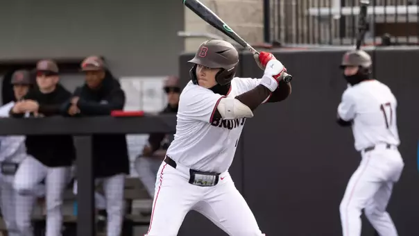 Mika Petersen batting during the 2025 season