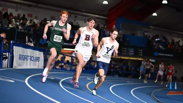 Benjy Street competes at the 2026 Ivy League Indoor Heps