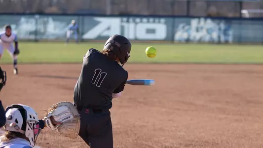 Maggie Foxx hits against Rhode Island