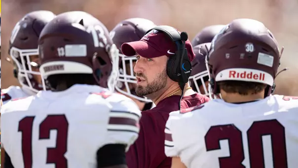 Andrew DiRienzo coaching for Fordham