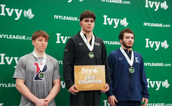 Andrew Reall Wins 197 Pound Ivy Championship 2026