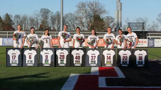 Women's Lacrosse Senior Day Ceremony