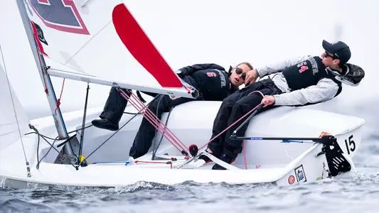 Caroline Keeffe-Jones and Blake Behrens Sailing