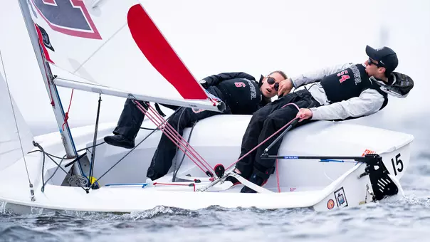Caroline Keeffe-Jones and Blake Behrens Sailing