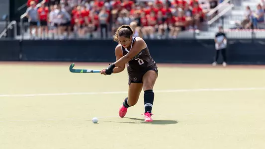 Lexi Pellgrino Firing a Shot Against Fairfield on September 14