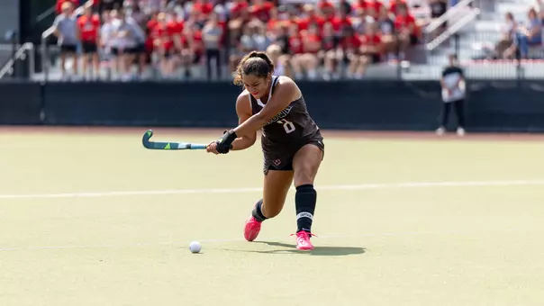 Lexi Pellgrino Firing a Shot Against Fairfield on September 14