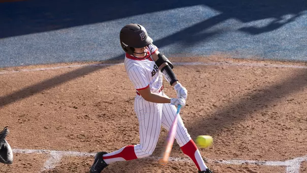 Alyssa Villarde hits the ball